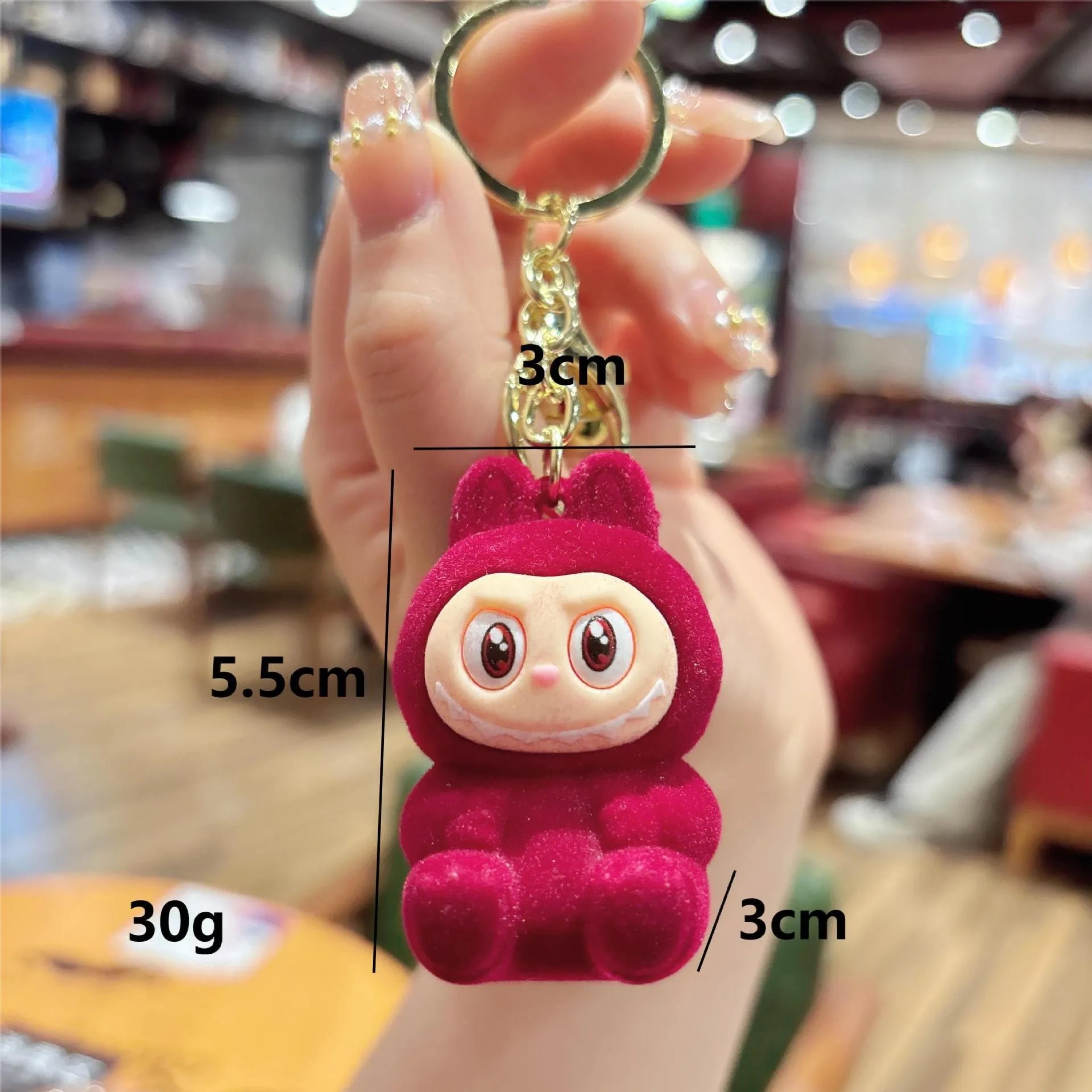 Mini Labubu Keychain