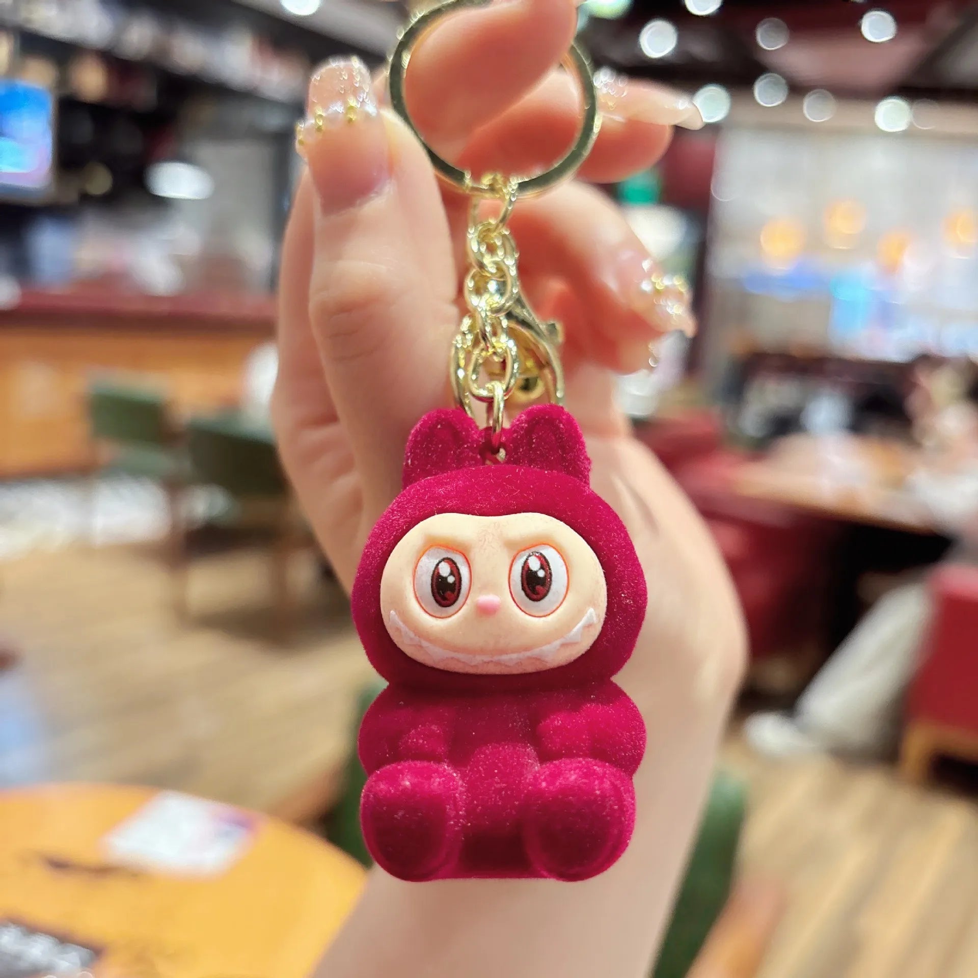 Mini Labubu Keychain